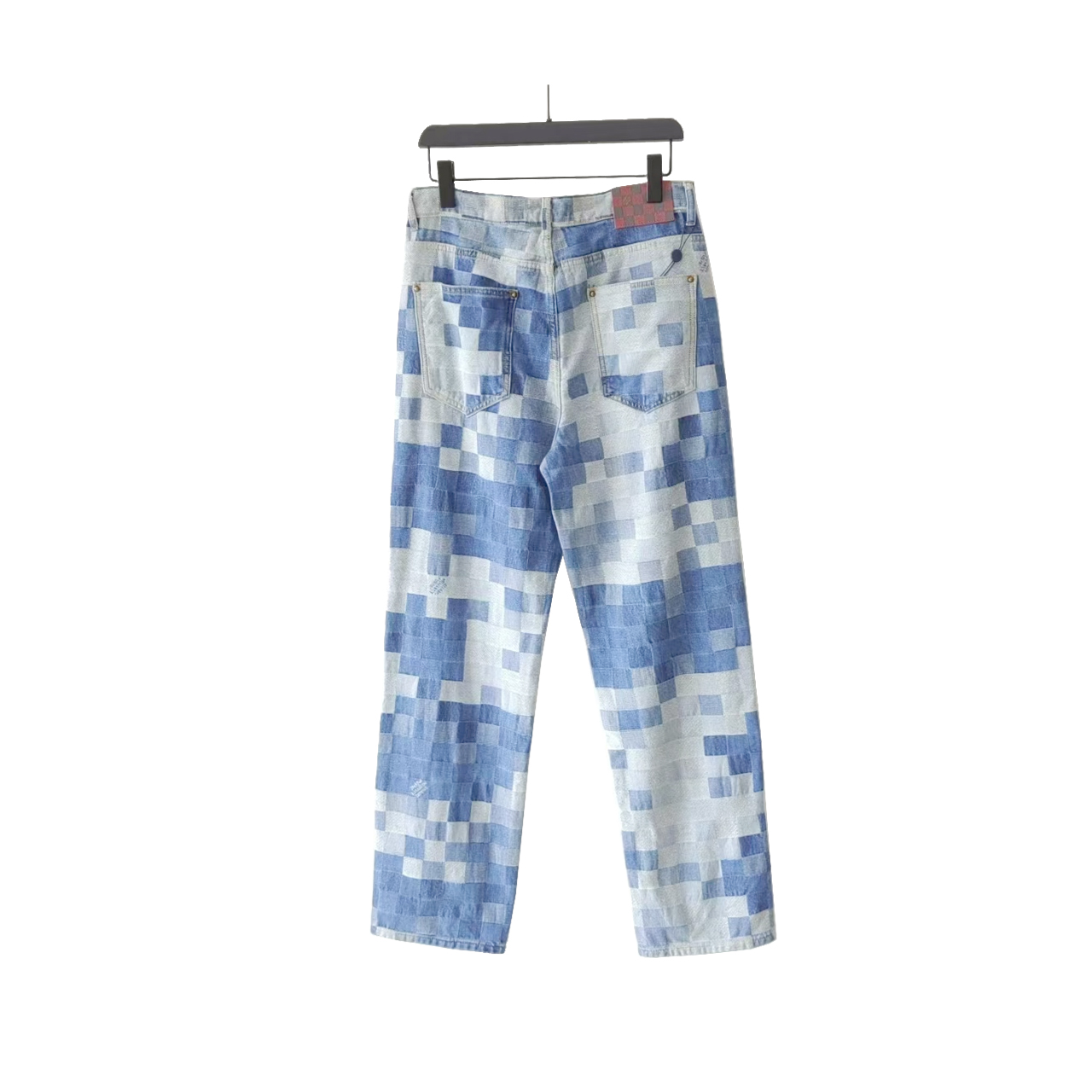 Louis Vuitton 路易威登 24ss 马赛克菲董联名秋冬牛仔裤 套装