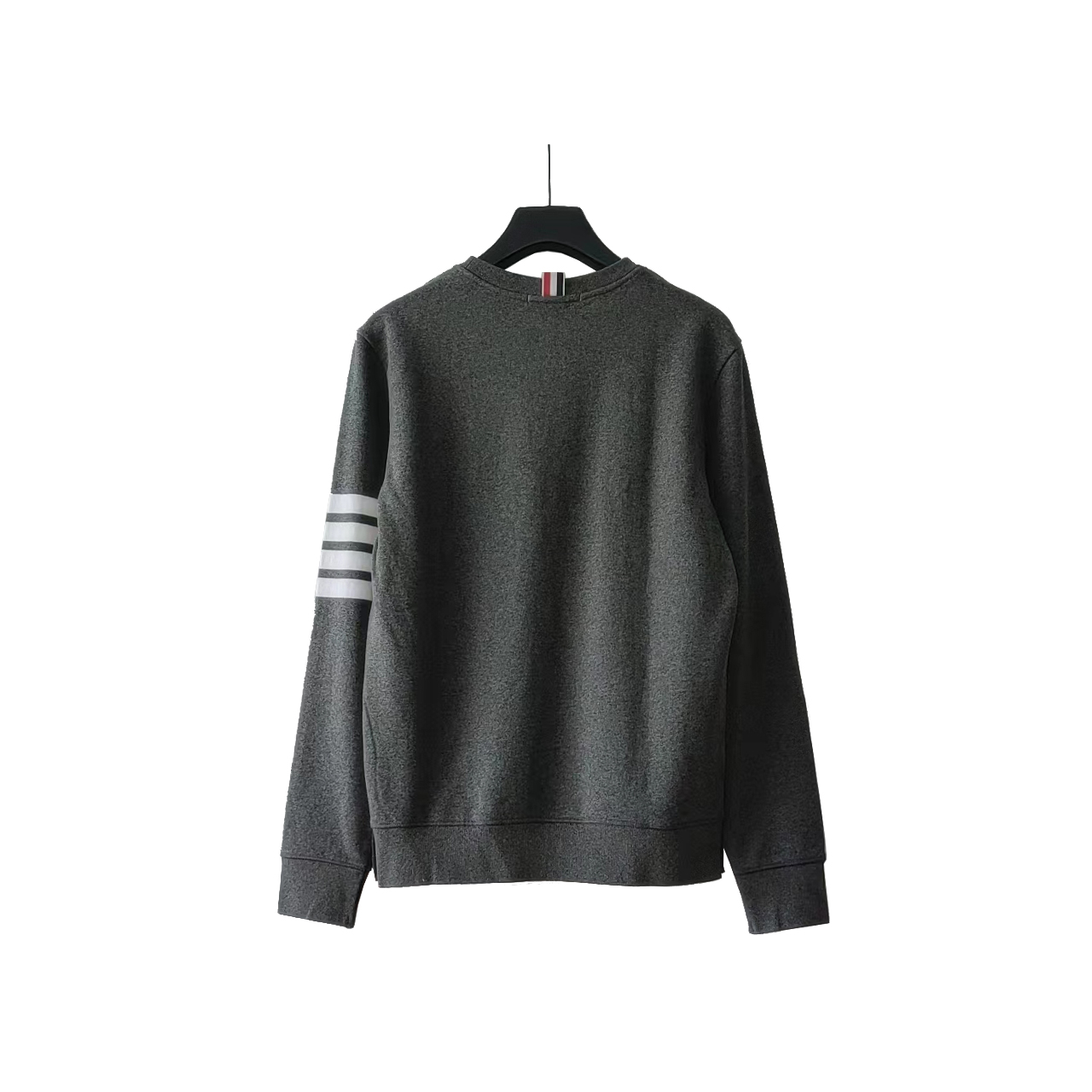 ThomBrowne/汤姆布朗万年经典色织圆领卫衣 领口三角单独横机摇-Chinese UA Cheap High Quatity Brand Clothes Bags handbags Sneakers wholesale wholesaler seller from China Factory suppliers Fashion Clothing Shoes best Quality Beautiful Price ThomBrowne/汤姆布朗万年经典色织圆领卫衣 领口三角单独横机摇