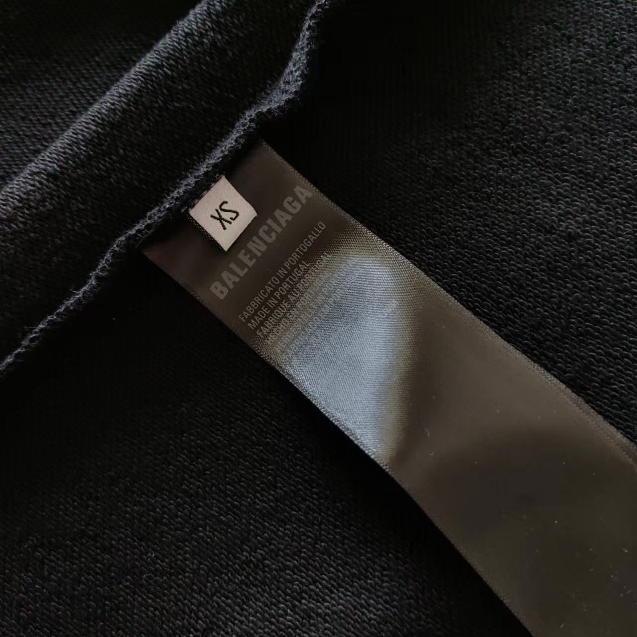 巴黎世家Balenciaga溶解可乐网点印花连帽卫衣灰杏