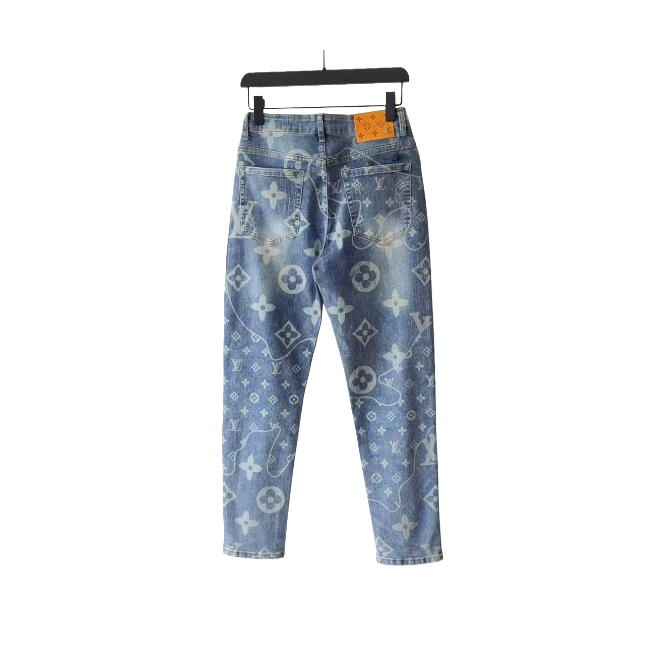 Louis Vuitton &路易威登 印花logo牛仔裤