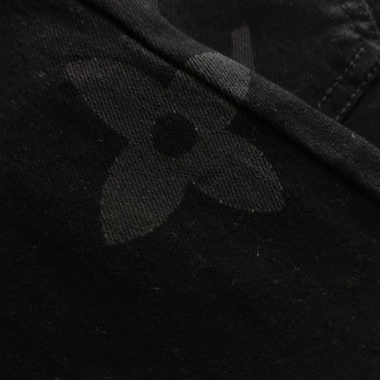 Lv &路易威登 Louis Vuitton经典印花logo牛仔裤