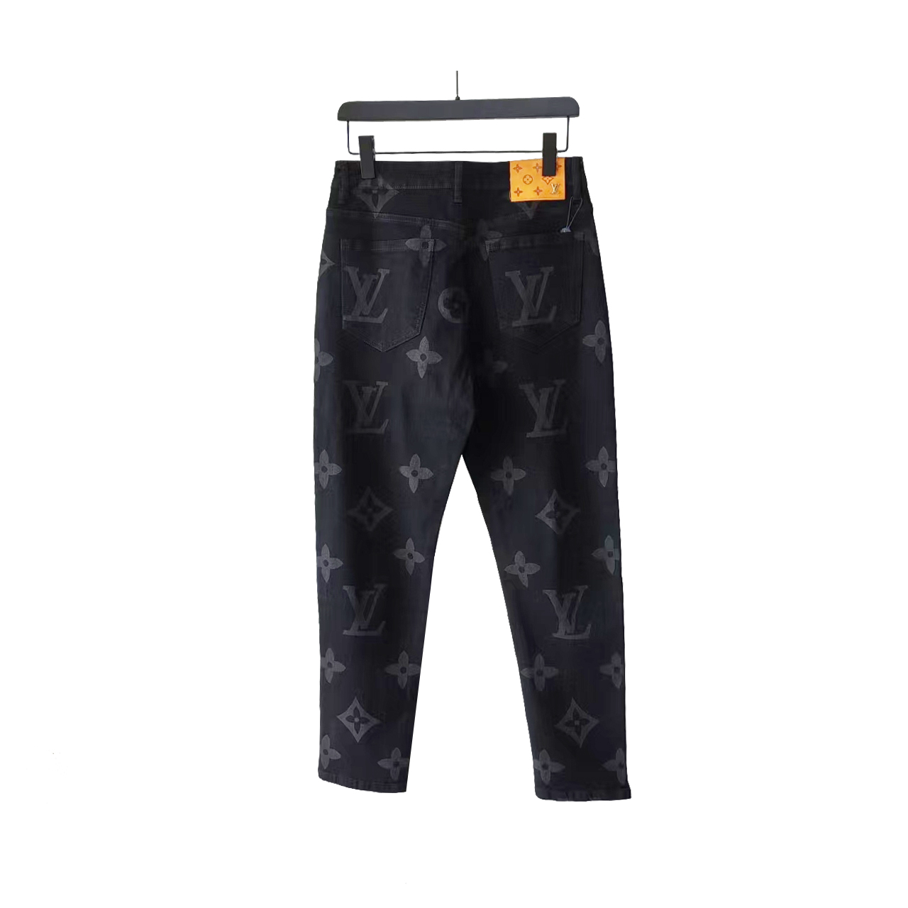 Lv &路易威登 Louis Vuitton经典印花logo牛仔裤