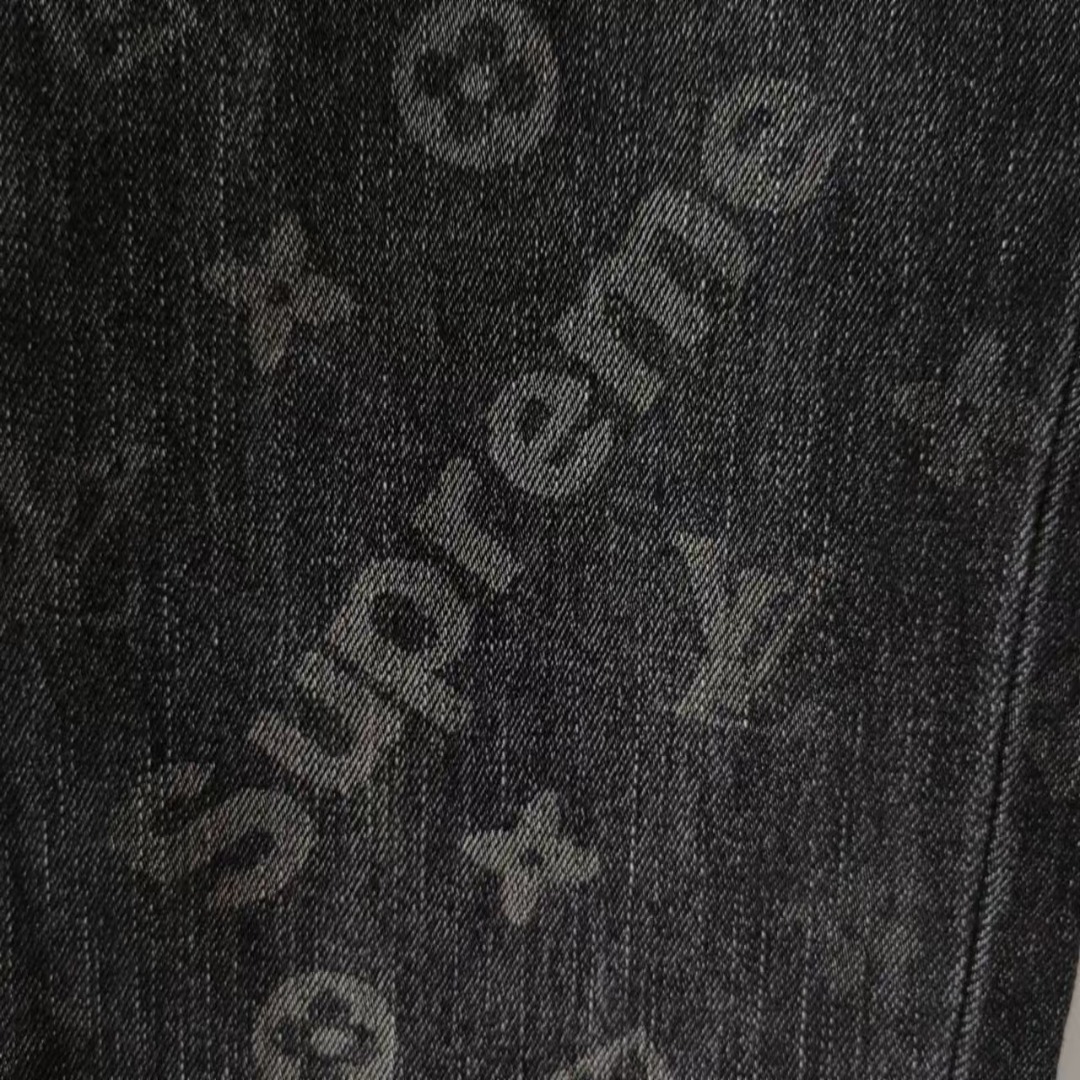Louis Vuitton &路易威登 Louis Vuitton经典印花logo牛仔裤