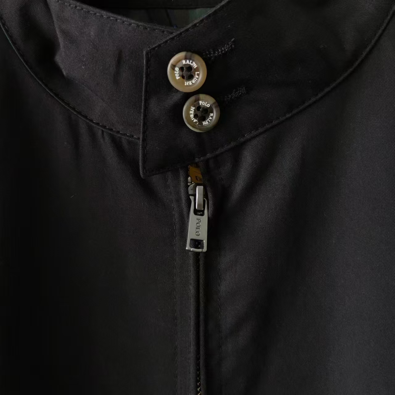 Ralph Lauren/拉夫劳伦 24ss 经典老钱风立领行政拉链夹克外套