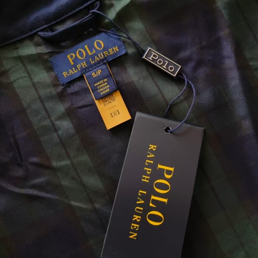 Ralph Lauren/拉夫劳伦 24ss 经典老钱风立领行政拉链夹克外套