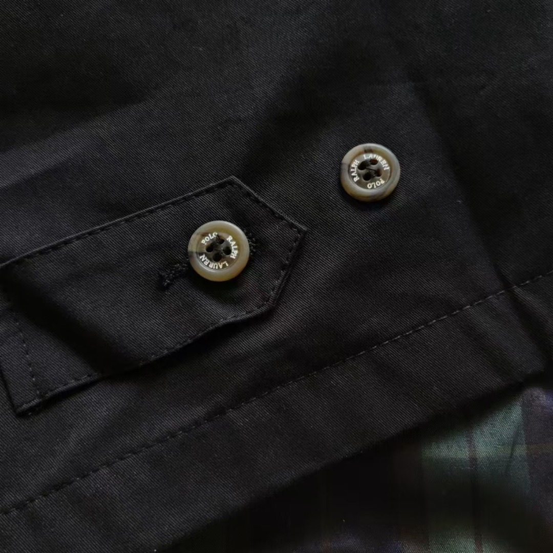 Ralph Lauren/拉夫劳伦 24ss 经典老钱风立领行政拉链夹克外套