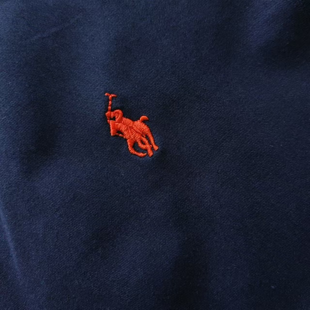 Ralph Lauren/拉夫劳伦 24ss 经典老钱风立领行政拉链夹克外套胸前精美小标刺绣