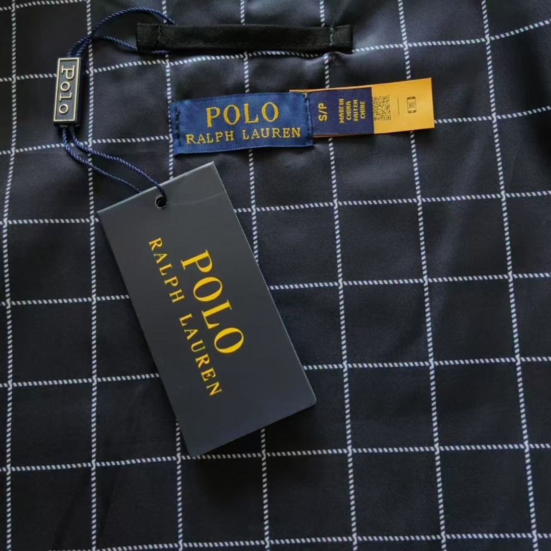 Ralph Lauren/拉夫劳伦 经典男女同款老干部拉链夹克外套
