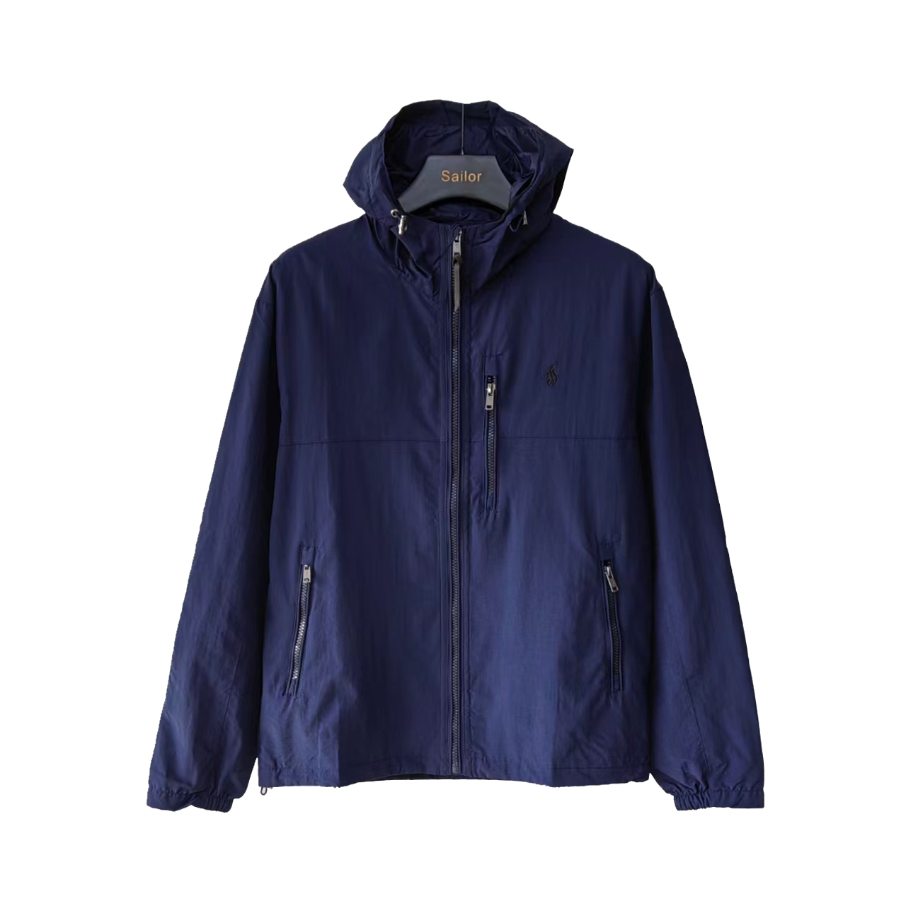 Ralph Lauren/拉夫劳伦 经典小标刺绣连帽拉链防风防水冲锋夹克外套
