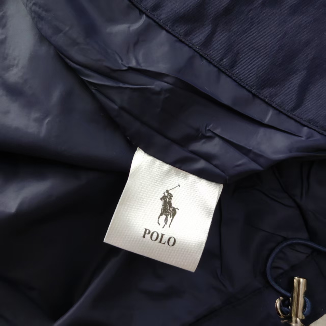 Ralph Lauren/拉夫劳伦 经典小标刺绣连帽拉链防风防水冲锋夹克外套