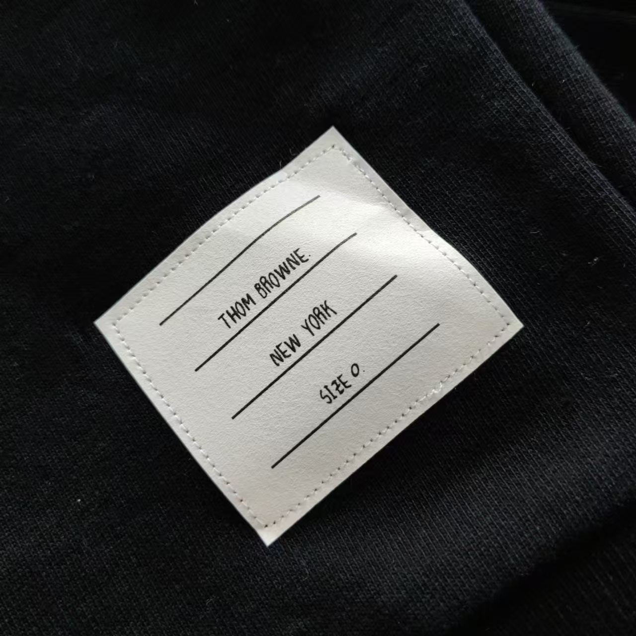 THOM BROWNE 汤姆布朗. TB经典色织毛圈长卫裤