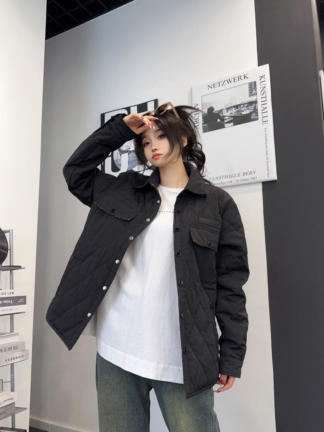 P290 BURBERRY 巴宝莉 新款经典菱形格纹夹克棉服