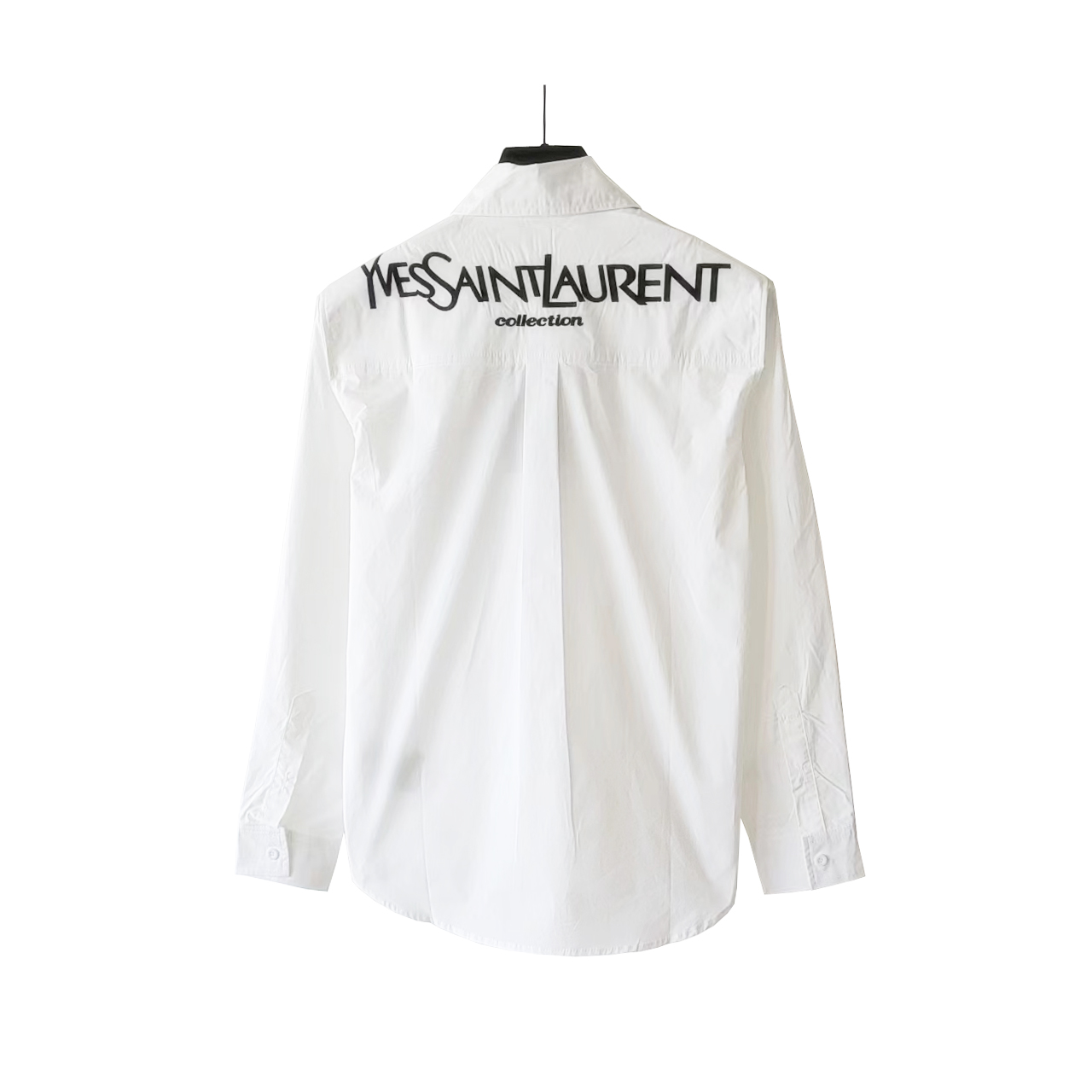 圣罗兰YSL 23ss 刺绣LOGO衬衫