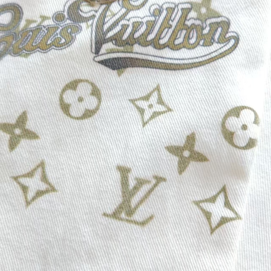 Lv &路易威登 Louis Vuitton经典印花logo牛仔裤