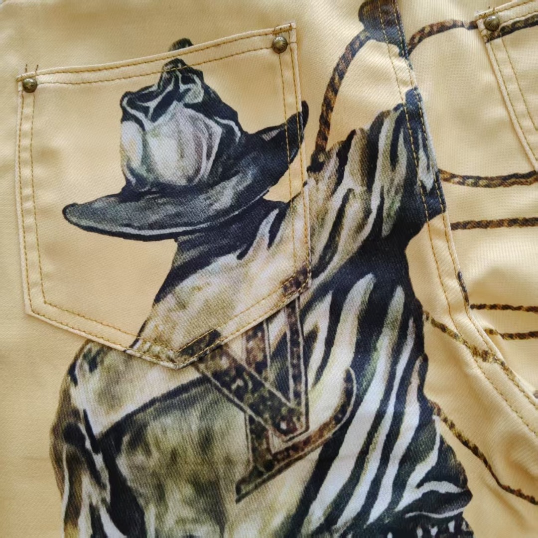 Louis Vuitton & 路易威登 Lv复古篝火系列战马牛仔衫外套