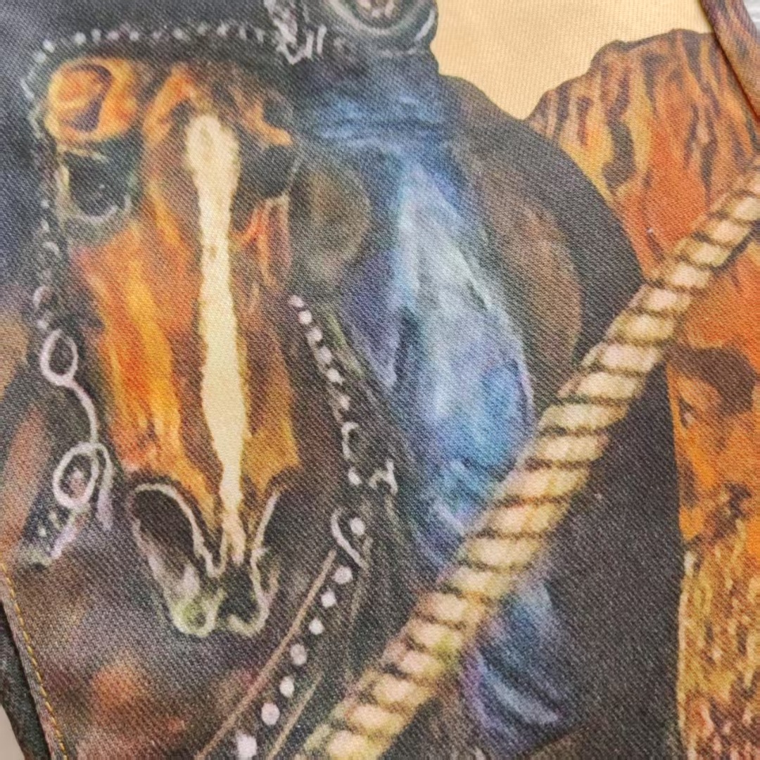 Louis Vuitton & 路易威登 Lv复古篝火系列战马牛仔衫外套