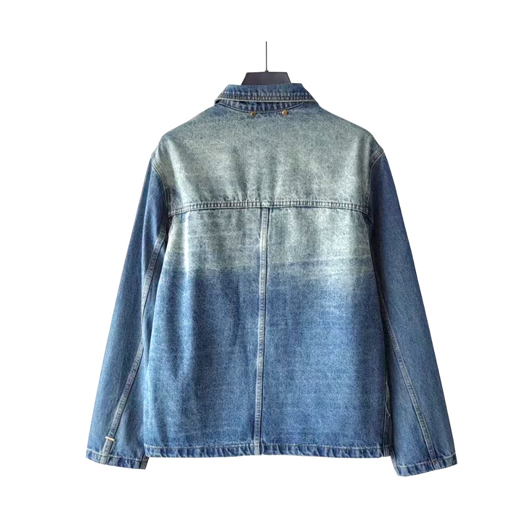 LOUIS VUITTON &路易威登LV压花牛仔衣