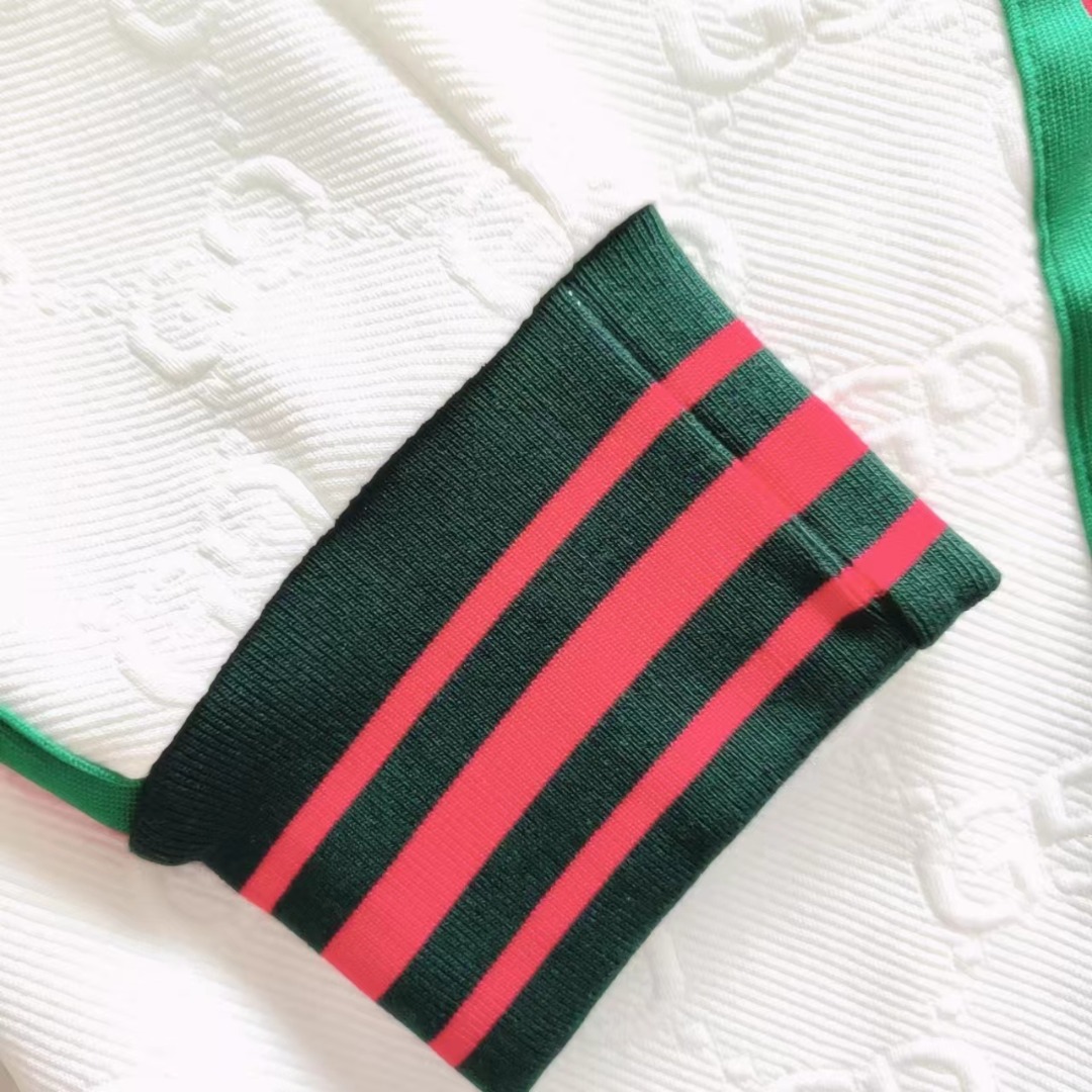 Gucci/古驰 24SS 双G织带套装休闲长裤
