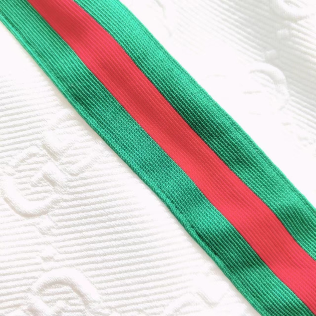 Gucci/古驰 24SS 双G织带套装休闲长裤