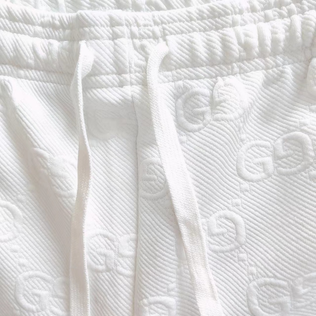 Gucci/古驰 24SS 双G织带套装休闲长裤