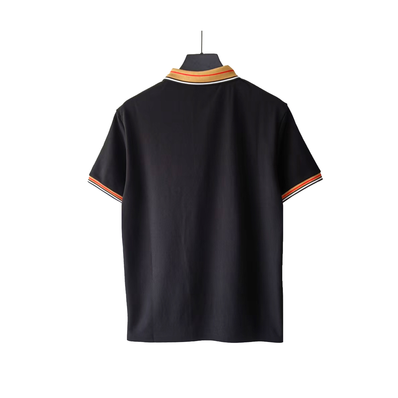 BURBERRY/巴宝莉 格纹战马小标刺绣POLO衫