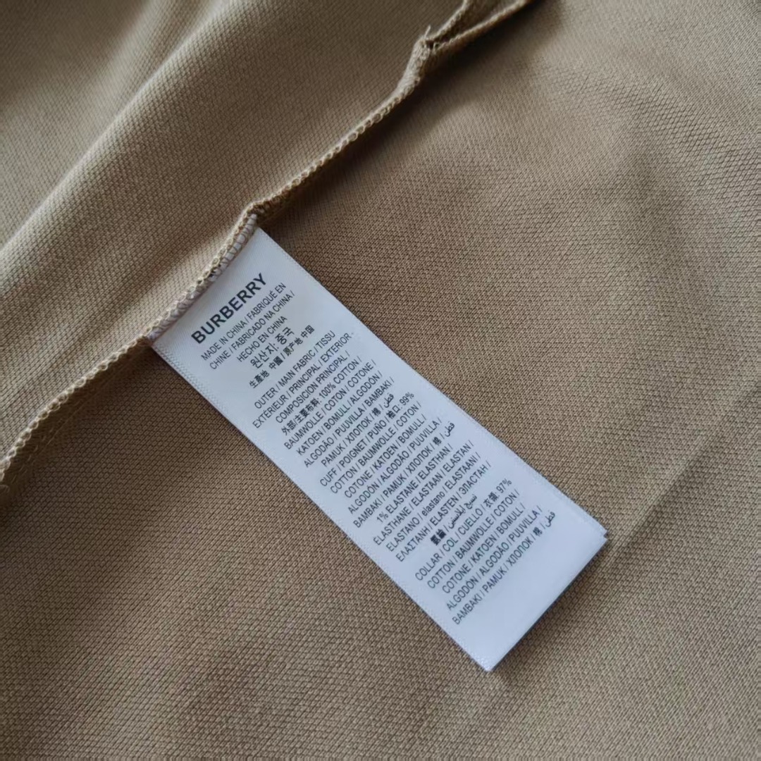 BURBERRY/巴宝莉 TB小标刺绣POLO衫
