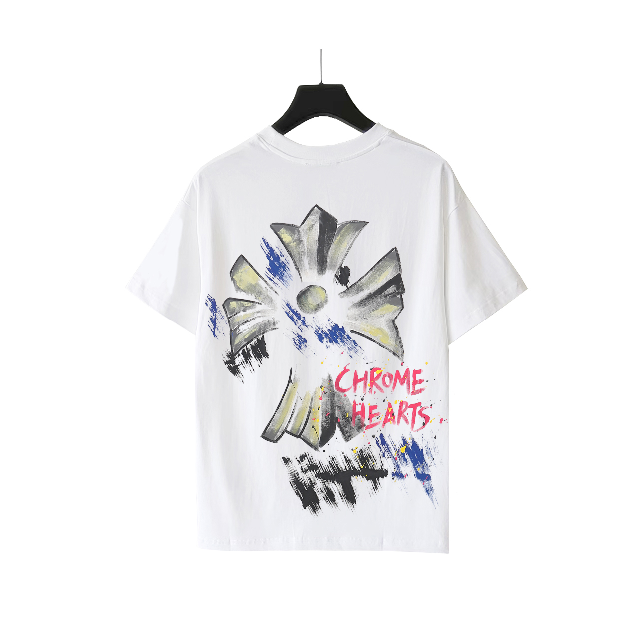 Chrome Hearts 克罗心涂鸦印花短袖T恤