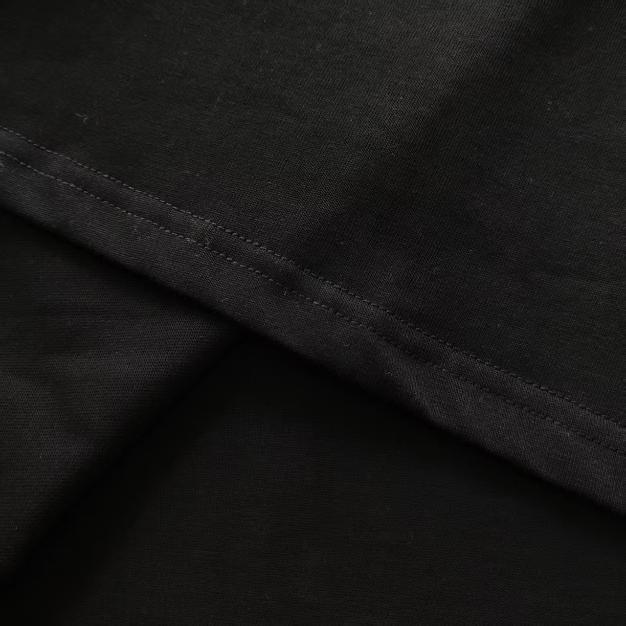巴黎世家 Balenciaga基础双圈烫钻短袖 经典背后烫钻字母