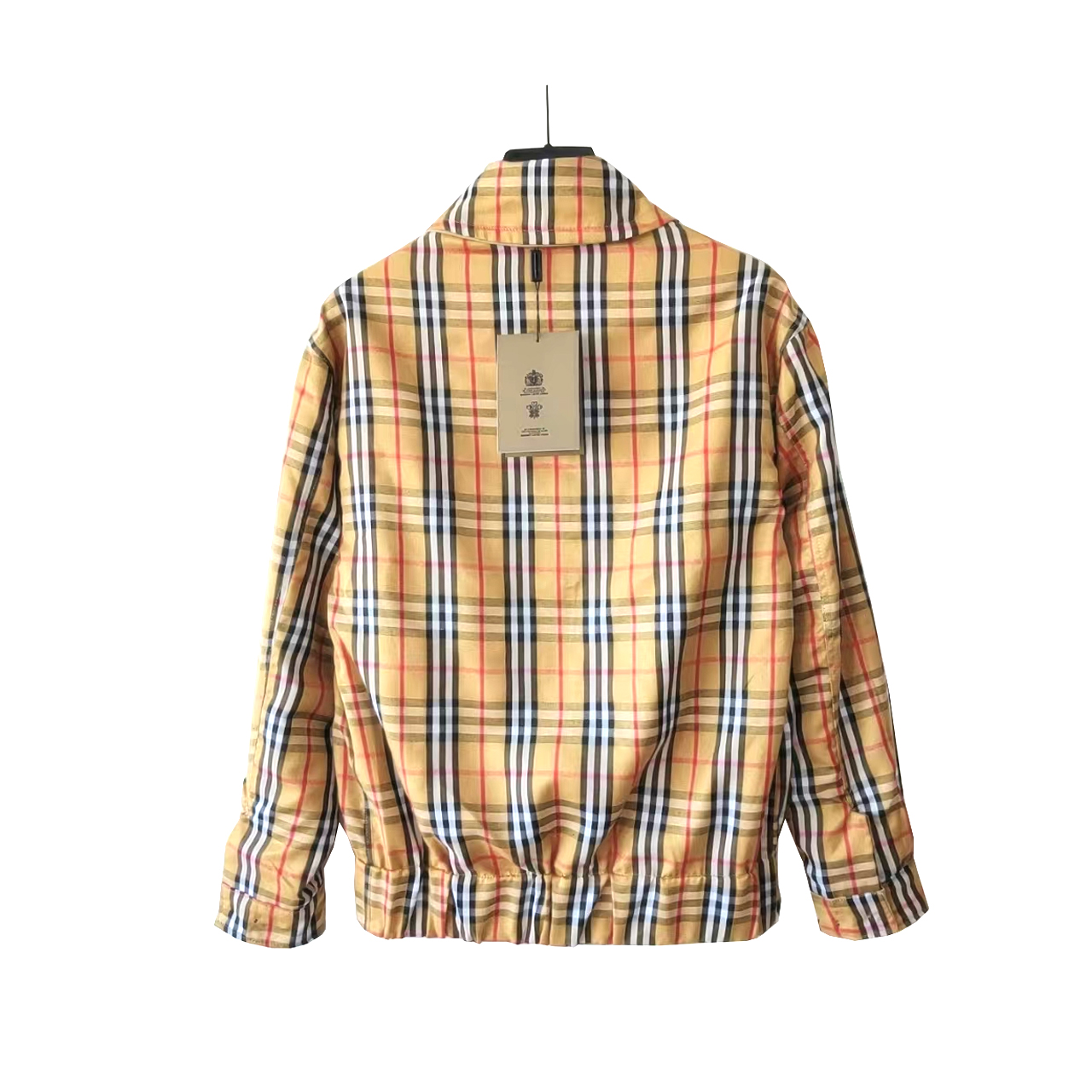 BURBERRY/巴宝莉 经典内里彩虹格纹双面穿夹克外套