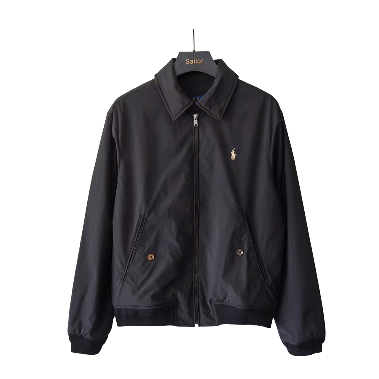 Ralph Lauren/拉夫劳伦 经典翻领行政惠灵顿风夹克外套