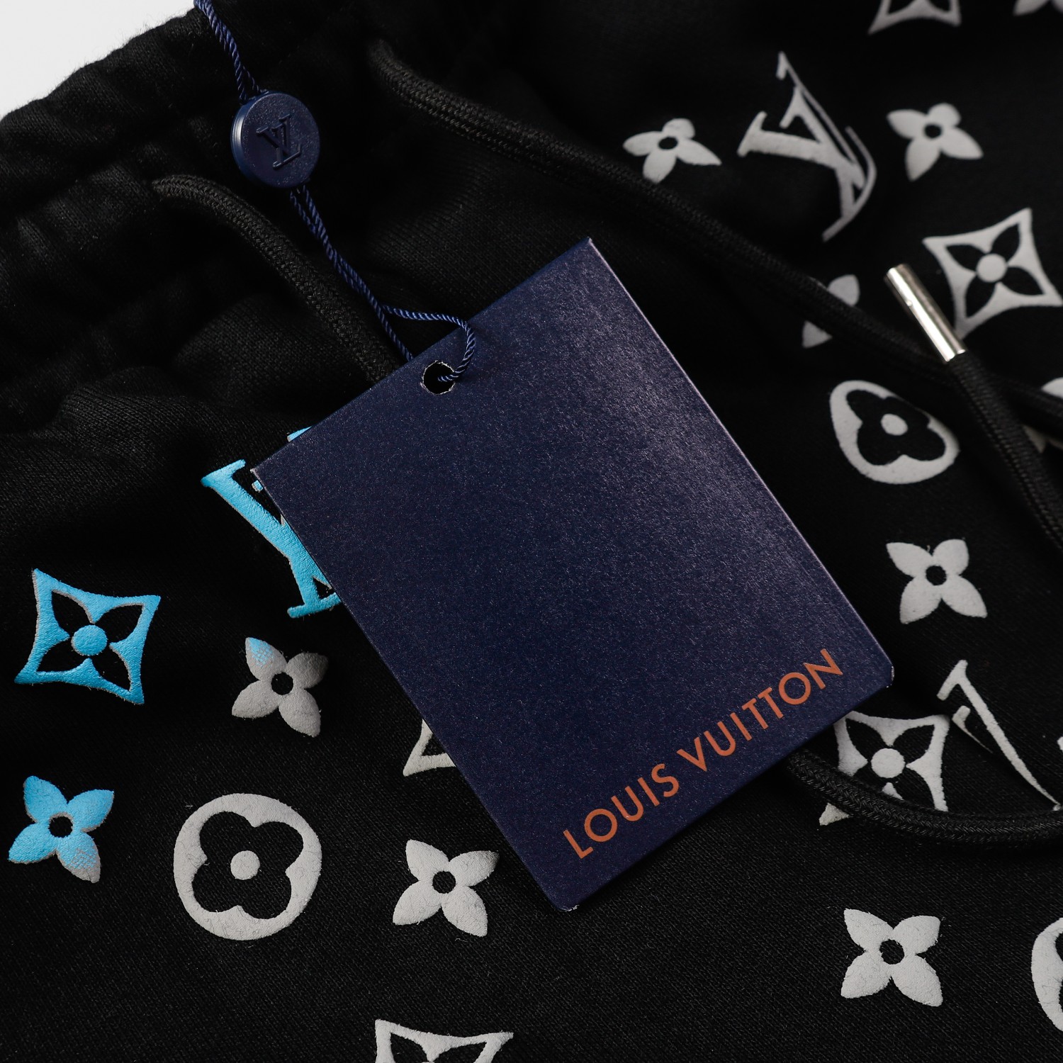 Louis Vuitton/路易威登 百搭立体迷彩logo印花短裤