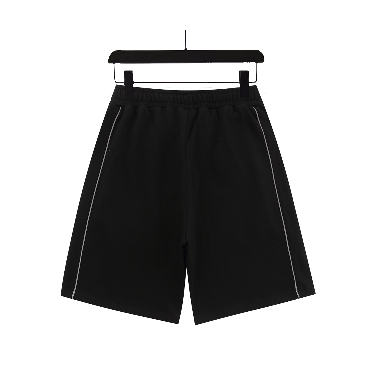 BALENCIAGA/巴黎世家 刺绣反光条毛圈短裤 杏色 黑色-Chinese UA Cheap High Quatity Brand Clothes Bags handbags Sneakers wholesale wholesaler seller from China Factory suppliers Fashion Clothing Shoes best Quality Beautiful Price BALENCIAGA/巴黎世家 刺绣反光条毛圈短裤 杏色 黑色