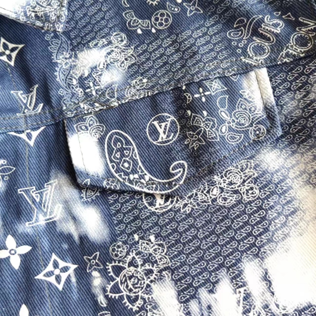 细节图 Louis Vuitton/ 路易威登 腰果花系列渲染卫衣 超细420克支长绒棉