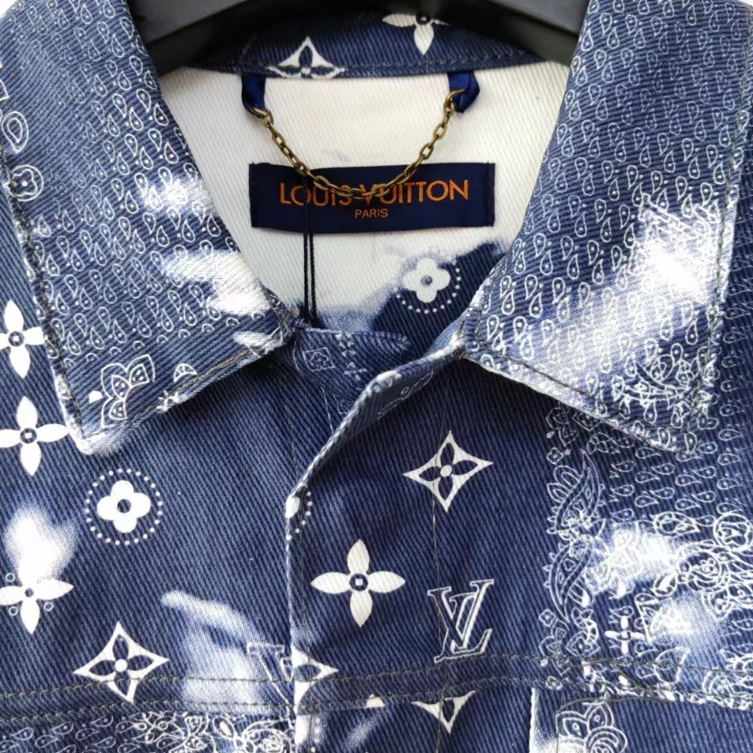 细节图 Louis Vuitton/ 路易威登 腰果花系列渲染卫衣 超细420克支长绒棉