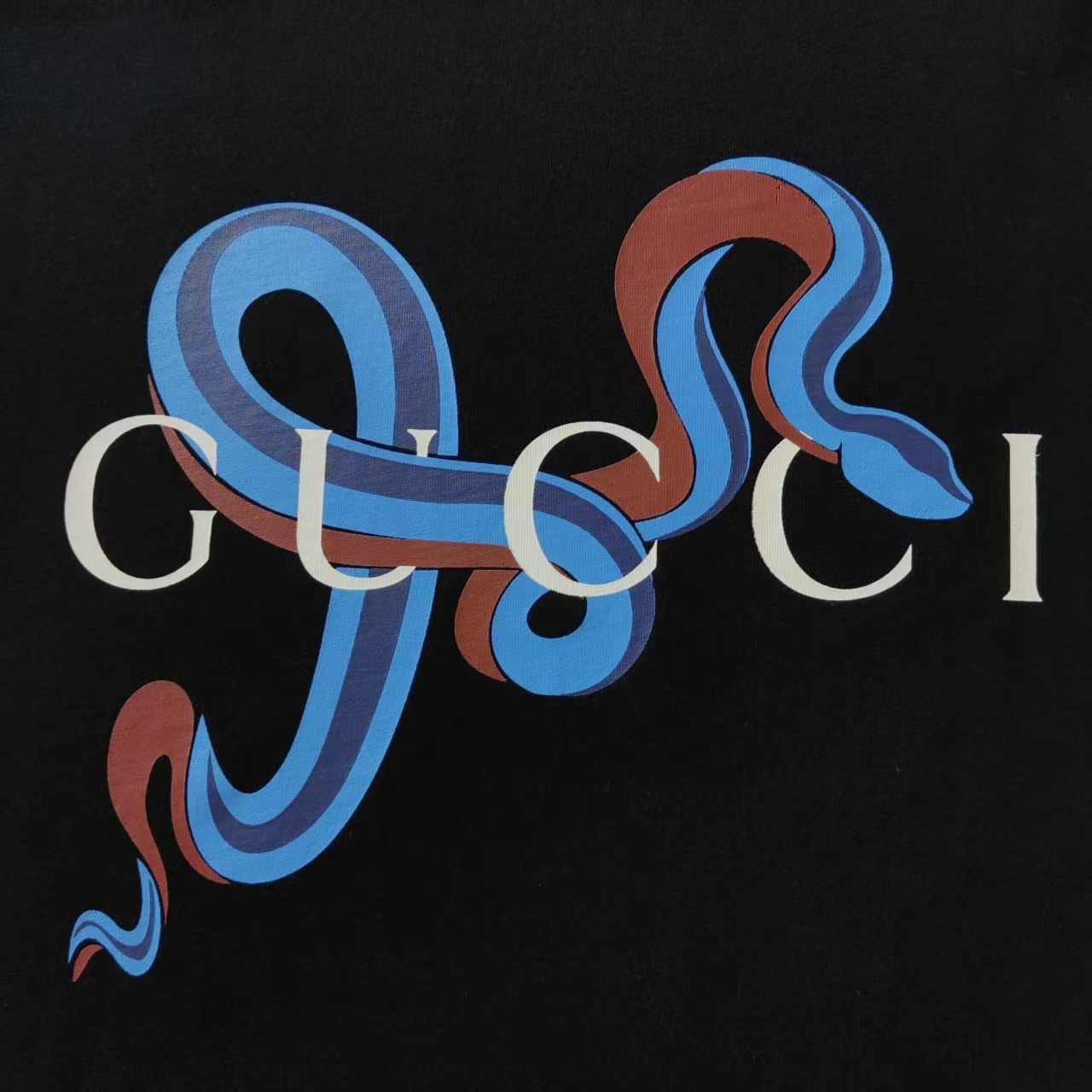 GUCCI/古驰 蛇年限定字母印花短袖