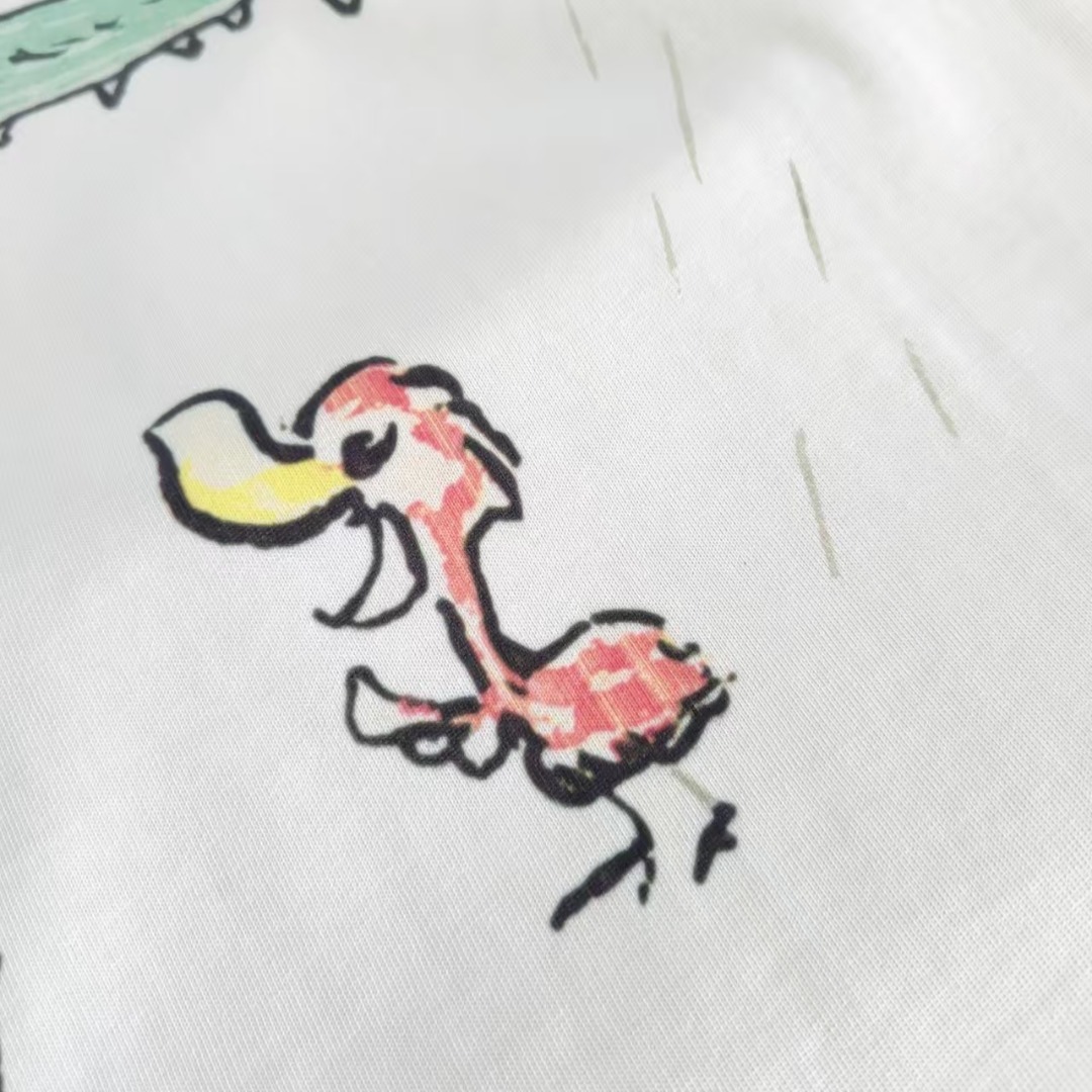 Gucci/古驰 小鸟依鳄鱼短袖T桖