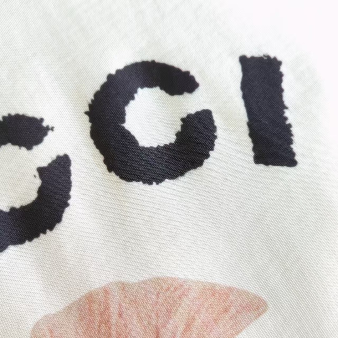 Gucci/古驰 趣味萌萌小狗短袖T桖