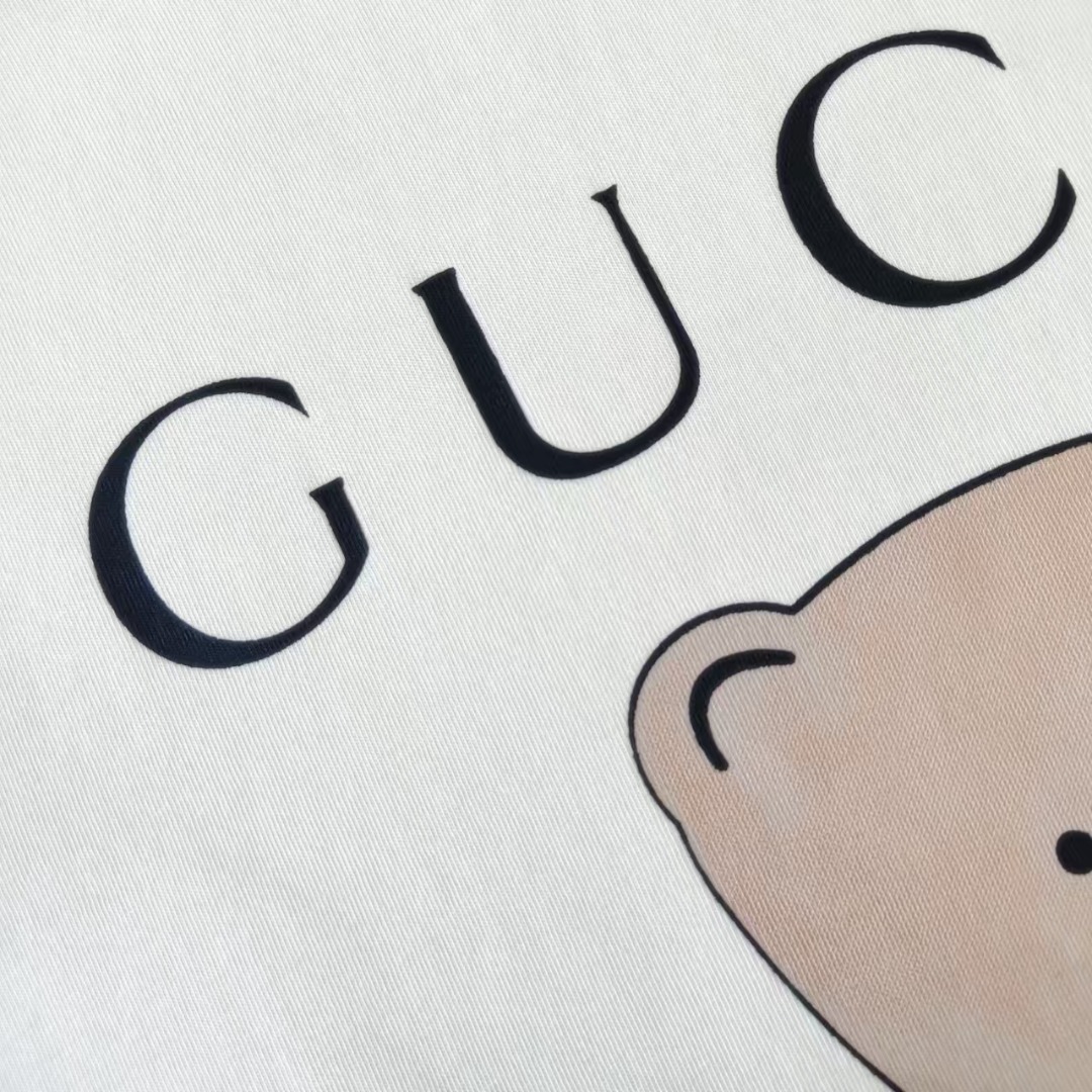 Gucci古驰 趣味卡通布玩偶猪猪圆领短袖