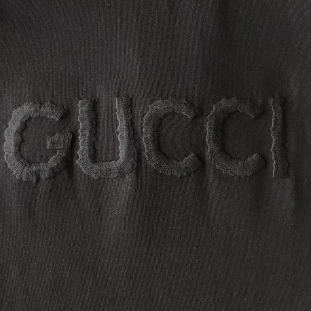 Gucci/古驰 logo字母刺绣短袖