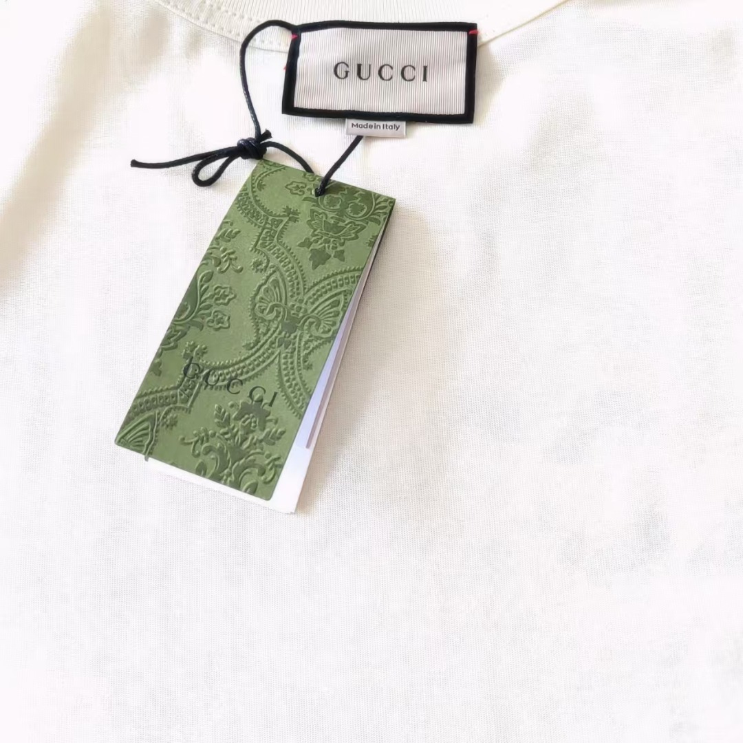 Gucci古驰 趣味卡通小蜜蜂圆领短袖