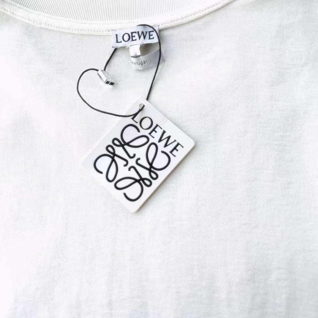LOEWE 罗意威 毛巾刺绣短袖T桖