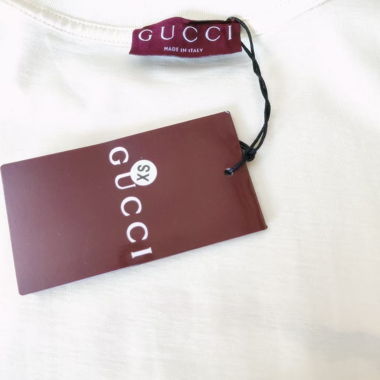 Gucci/古驰 炫彩小熊字母logo印花短袖