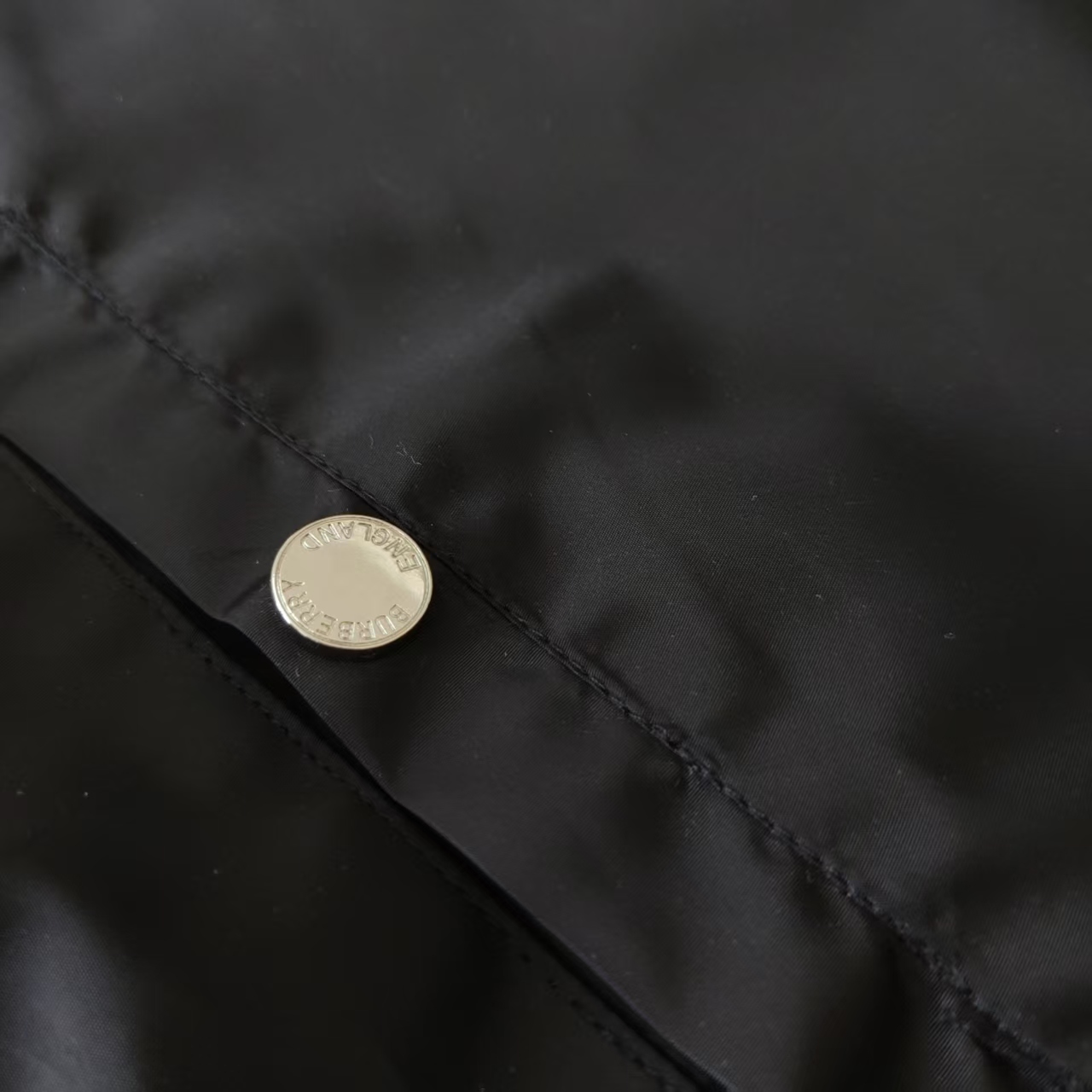 BBR/巴宝莉 大格子双面穿连帽夹克外套 格纹双面