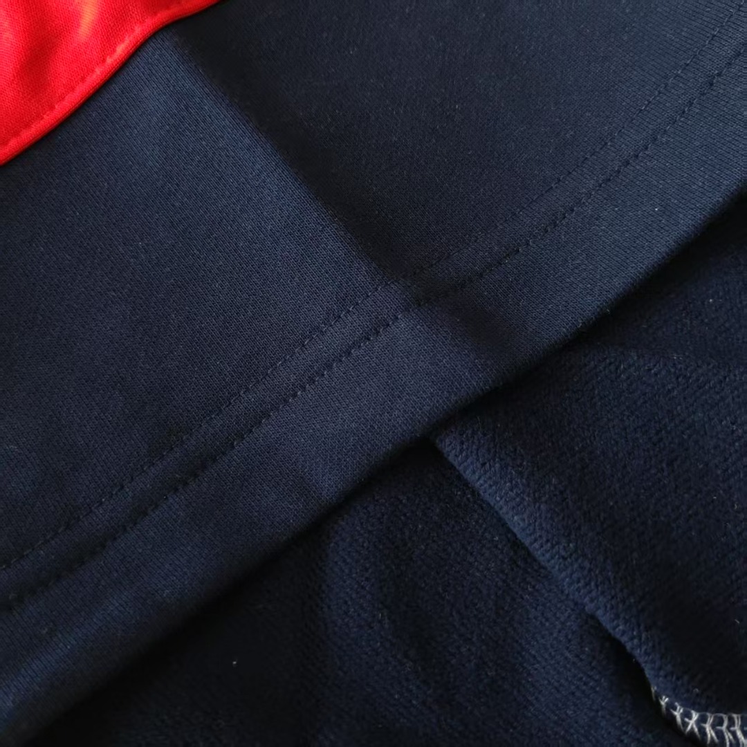 Gucci/古驰 双色拼接刺绣logo标识短裤 五分裤
