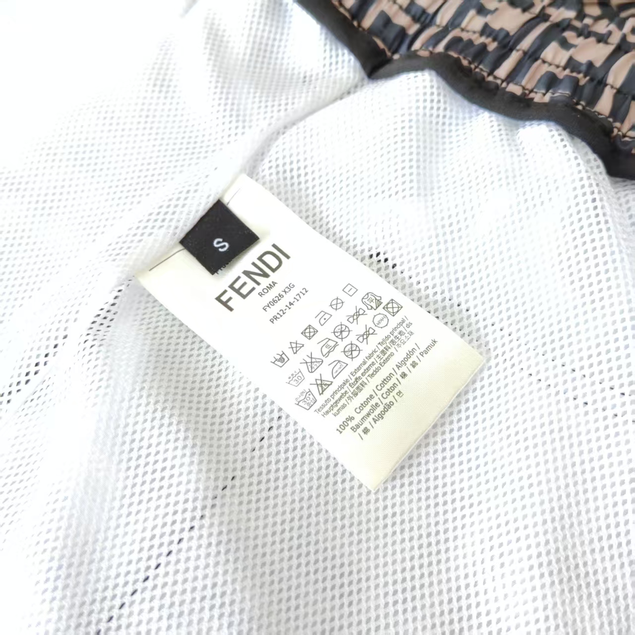 Fendi/芬迪 满印FF沙滩短裤