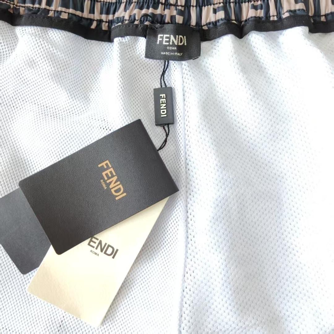 Fendi/芬迪 满印FF沙滩短裤