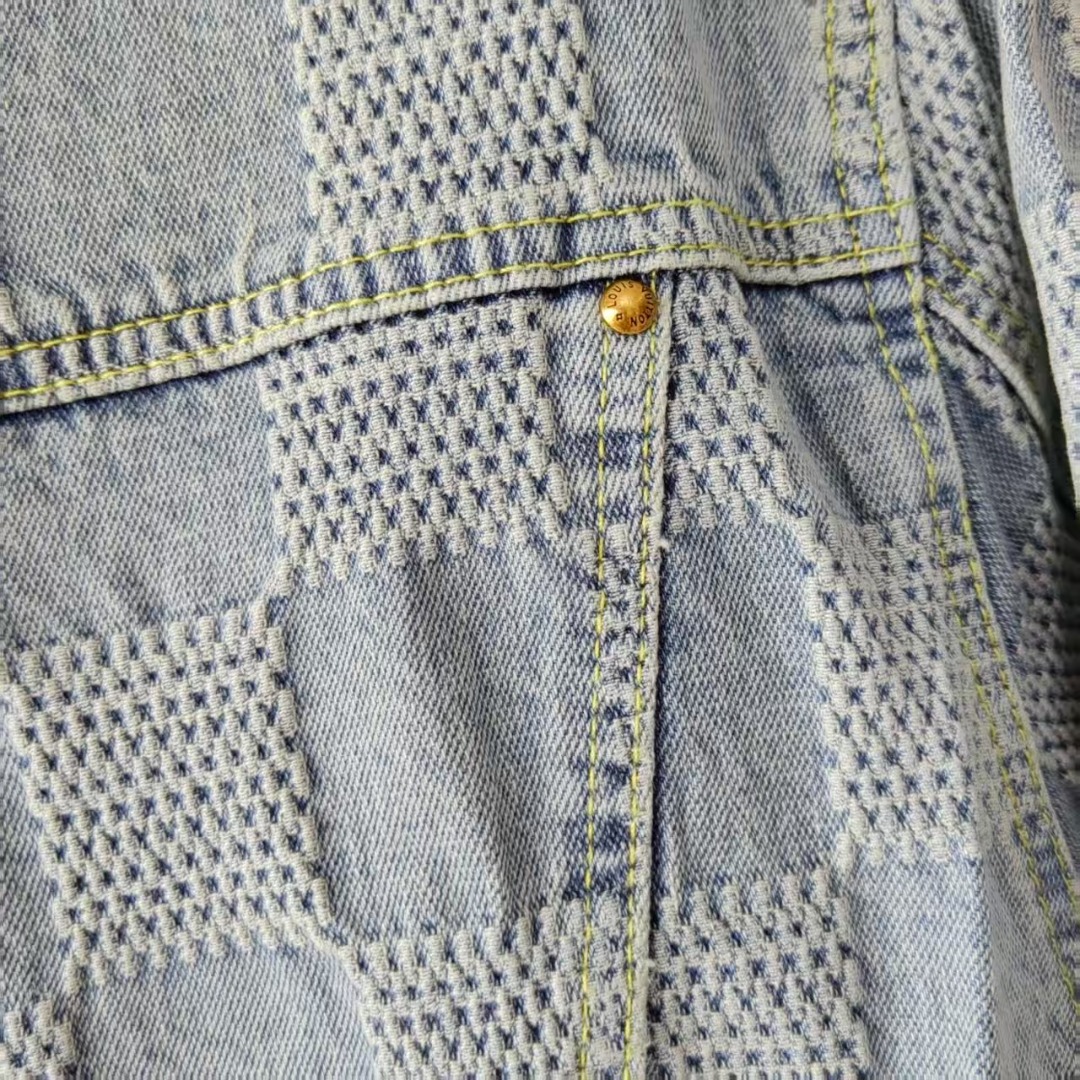 LOUIS VUITTON 路易威登 棋盘格牛仔外套