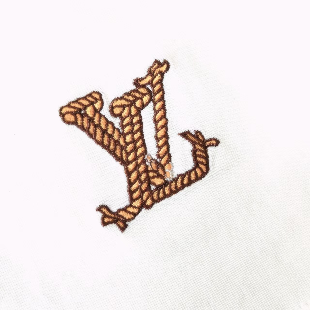 Louis Vuitton/路易威登 重工西部牛仔刺绣短袖T桖