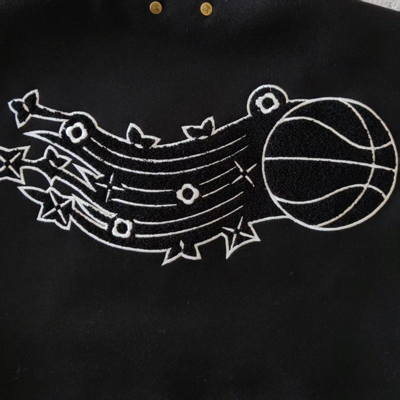 Louis Vuitton/路易威登 拼皮袖棒球服夹克外套