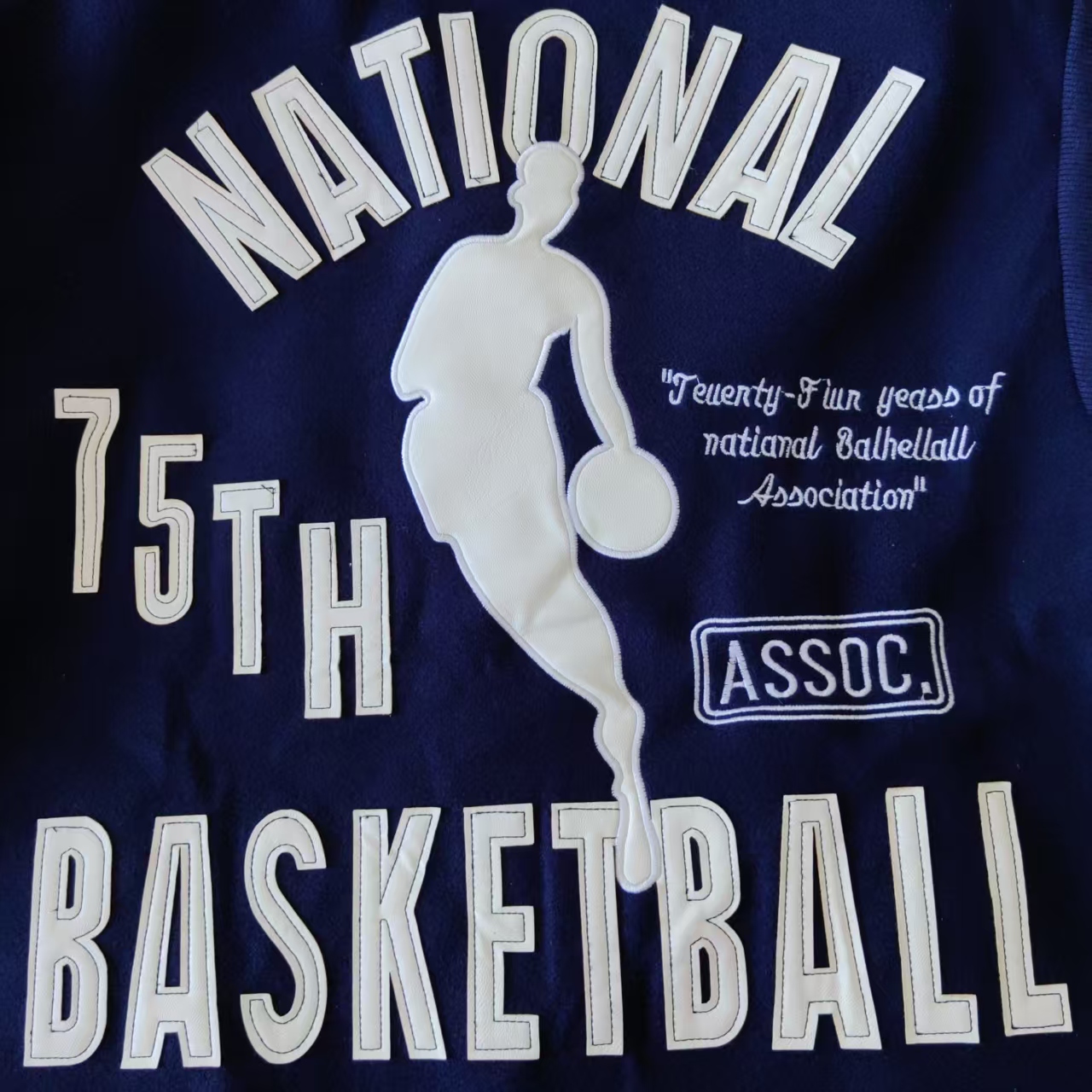Nike NBA Team 31 Courtside NBA徽标刺绣棒球服